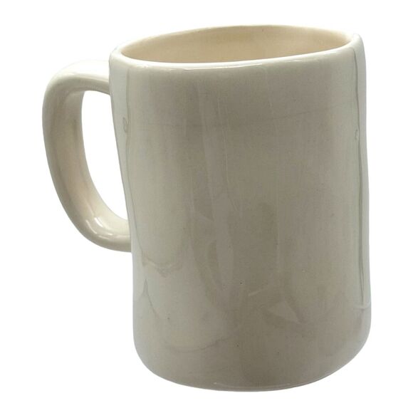 Rae Dunn Magenta DRINK Coffee Tea Mug Big M LL Farmhouse Rustic Normcore Trad - Picture 5 of 11